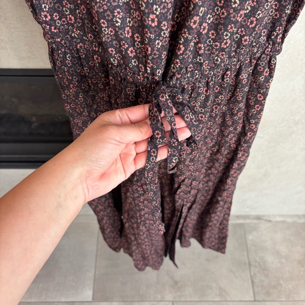 PAIGE Siera Midi Dress, Size 8 - Picture 15 of 15